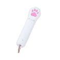 thumbnail image 4 of Mini linterna láser con forma de garra de gato, luz verde y roja, línea exterior, juguete, luz violeta, detector de moneda, bolígrafo para gatos, 4 of 5