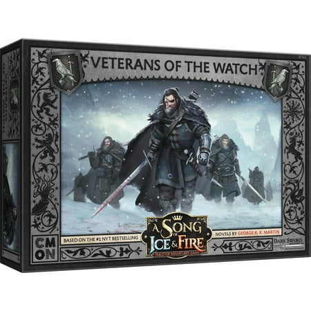 A Song of Ice & Fire Tabletop Miniatures Game: Night's Watch Heroes Box 1 Expansion, by CMON