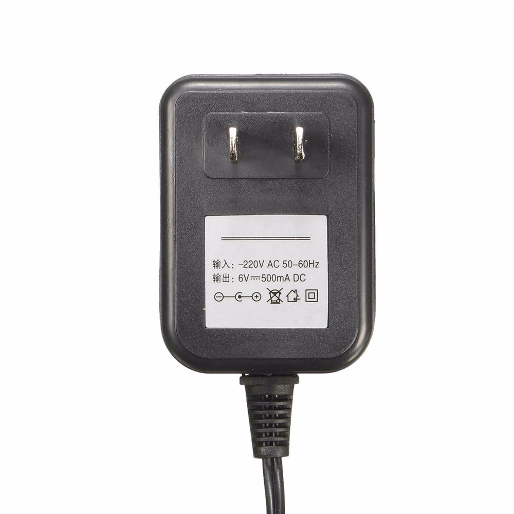 6V Wall AC Adapter Charger Power Supply For Kid TRAX ATV Quad Ride On Car E99X 