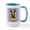 White/Blue Inside, variant on CafePress - Easter Egg Cookies Kangaroo Large Mug - 15 oz Ceramic Large White Novelty Mug