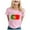 Pink, variant on LUOGENLI Female T-shirts for Womens Portugal Women's Soccer Fan T Shirt Colorful Flag Art Splash Print Casual Short Sleeve Top for Ladies Womens Funny T-shirts Graphic Tees Summer Clothes L