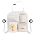 thumbnail image 1 of LOLIPPYY Car Storage Organizer Back Seat with Hanging Straps and Multiple Storage Pockets Beige, 1 of 7