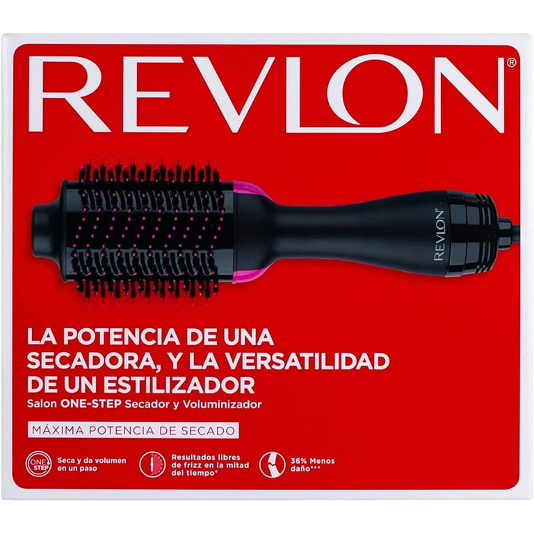Revlon One-Step Ceramic Hair Dryer & Volumizer Hot Air Brush, Black 