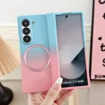 thumbnail image 3 of Gradient Color For Magsafe Magnetic Hinge Protection Hard Plastic Phone Case for Samsung Galaxy Z Fold 7 6 5 4 3 5G Cover, 3 of 5