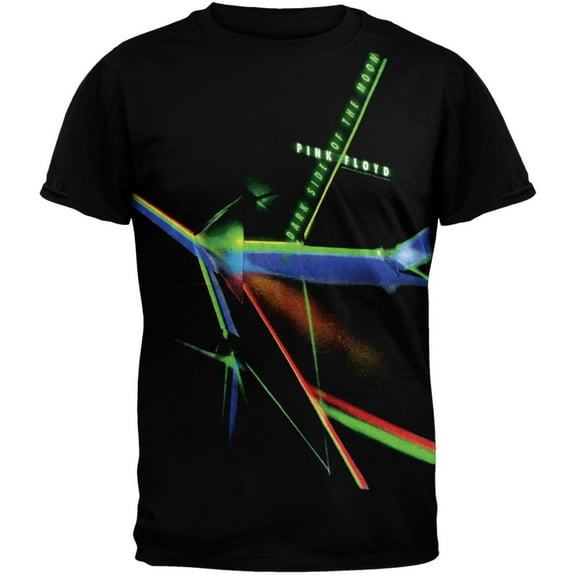 Pink Floyd Men's Neon Dark Side Short Sleeve T Shirt