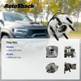 thumbnail image 3 of AutoShack Rear Wheel Hub Bearing Assemblies - Driver and Passenger Side for Honda & Acura, Civic 2006-2011 CSX 2006-2011, FWD L4 1.8L 2.0L - 5-Lug, With ABS, 3 of 5