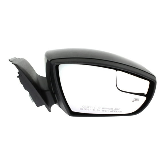 MIRROR Compatible For 2015-2016 Ford Focus Right Passenger Heated Power Glass In-housing Signal Light Paintable
