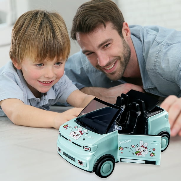 Mini coches de juguete con tracción trasera, inercia de doble cara, coche de juguete para niños, regalos para niños y niñas
