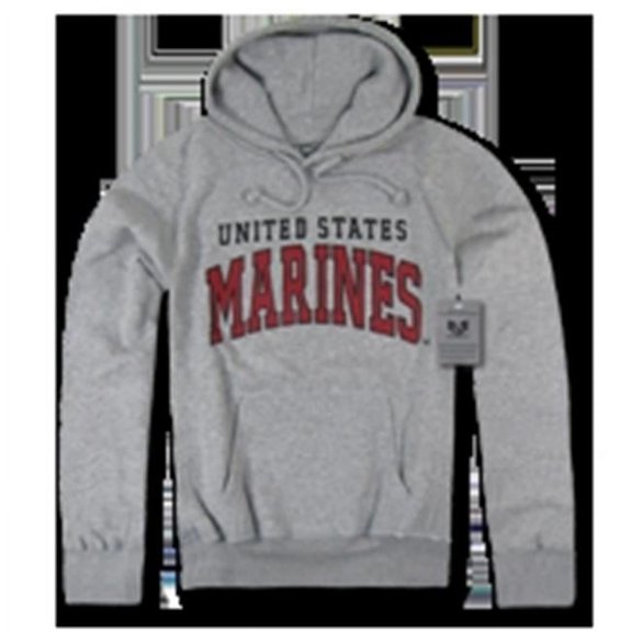 Rapid Dominance Pullover Hoodies - Marines - Heather Grey - 2X