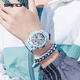 thumbnail image 4 of Reloj Para Mujer Moda Deportivo Moda Impermeable Azul, 4 of 5