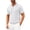 White, variant on Men’s Long Sleeve Lapel Striped Knitted T-Shirt Casual Spring Fall Top