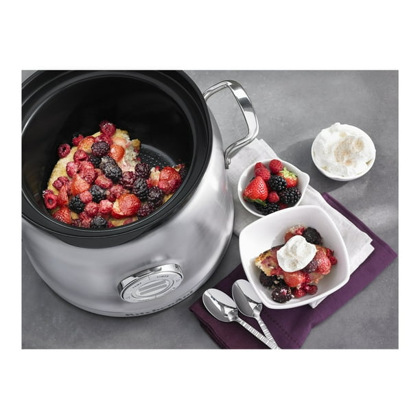 KitchenAid KMC4241SS Electric Multi Steamer Slow Cooker 4 Qt Stainless Steel