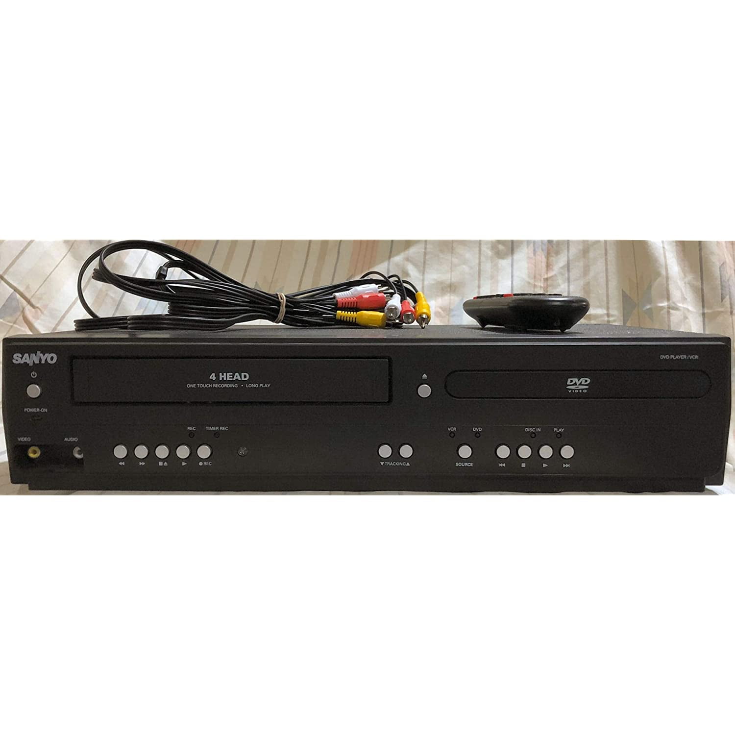 Sanyo FWDV225F DVD/VCR Player With LineIn Recording NEW (Factory