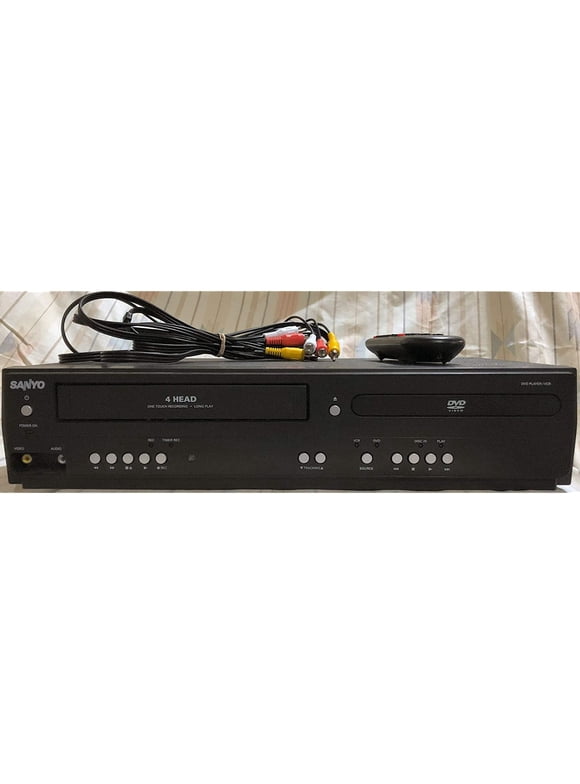 Sanyo FWDV225F DVD/VCR Player With Line-In Recording