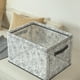 thumbnail image 4 of Steel Frame Sundries Book Storage Basket Desktop Cosmetics Storage Box Snack Storage Box Home Kitchen Storage, 4 of 4