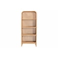 thumbnail image 3 of bali & pari Chusi Rattan Shelf - Handwoven Cane Display Unit with Storage Rack, 3 of 3