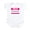 Cloud White, variant on - Hello My Name Is Squishy Infant Creeper - Baby Light Bodysuit, Size Newborn - 24 Months