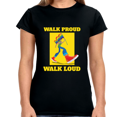 thumbnail image 2 of Walk Proud Walk Loud Pride Day Parade Shirt Gay Pride LGBTQ Womens Shirts, 2 of 8