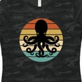 thumbnail image 4 of Inktastic Octopus Retro Vintage Sunset Women's T-Shirt, 4 of 5