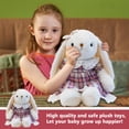 thumbnail image 5 of Bunny Stuffed Animal Doll – 17.72 Inch Rabbit Plush Animal Doll for All Ages, 5 of 13