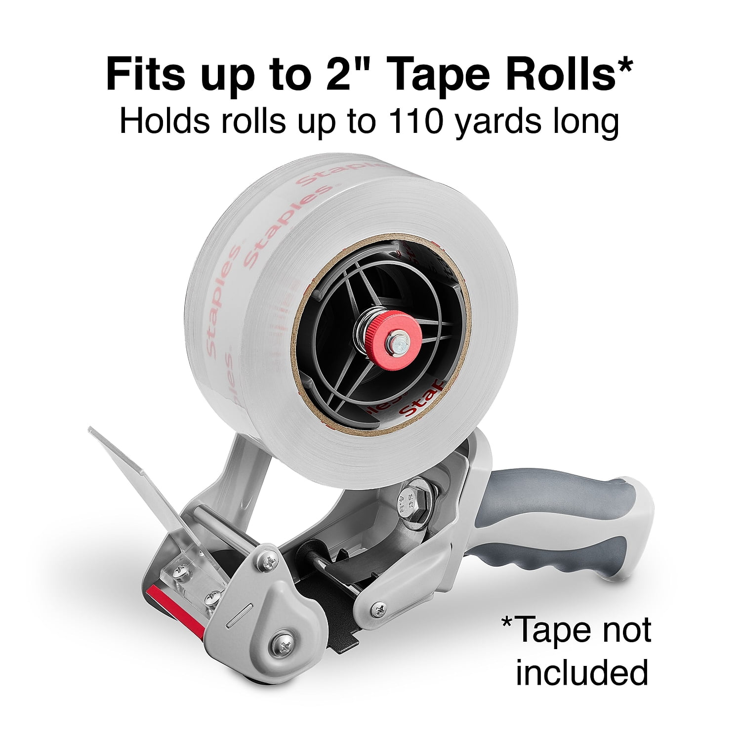 Staples Heavy Duty 2" Handheld Packing Tape Dispenser Dark Gray (ST56469-CC)