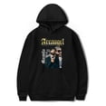 thumbnail image 2 of Sudadera con capucha Arcangel 2023 Just In Time World Tour Merch con estampado unisex, estilo hip hop informal, ropa de calle, 2 of 5