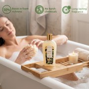 Spa Luxetique Gift Sets for Women - Vanilla Bath and Body Gift Baskets, 10 Pcs Birthday Gift Idea for Mom with Tote Bag, Relaxing Spa Kits