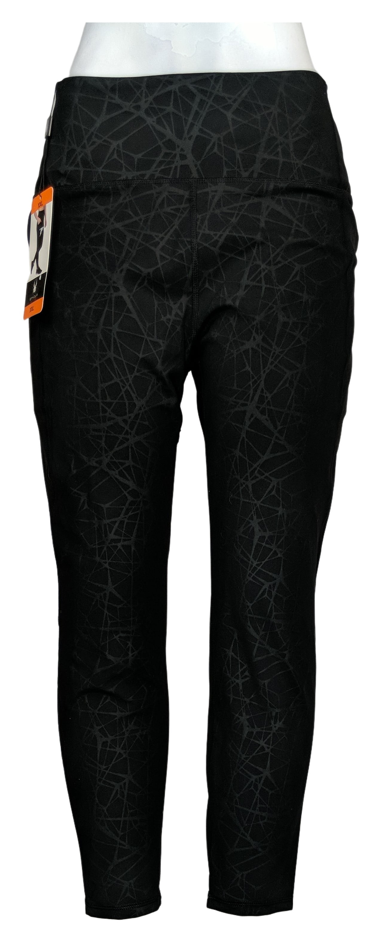 Spyder Women's Leggings Sz 2X Active High Rise Comfort Waist Legging