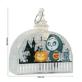 thumbnail image 3 of AUNVITO Halloween Lighted Hanging Ornament Pendant, LED Glowing Spooky Decoration for Home Indoor Outdoor Party Festival Decor, 1pc, 3 of 6
