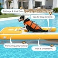 thumbnail image 5 of Danrelax 59″ x 39″ x 6″ Inflatable Dog Boat Ramp with Claw-Friendly EVA Floating Ladder for Pets up to 220 lb – Non-Slip Pool, Dock & Boat Ramp, 5 of 7