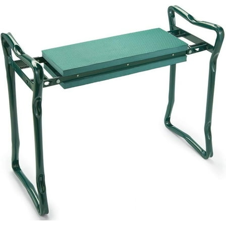 Freshnewlooks Folding Garden Kneeler Stool with Soft Cushion and Sitting Seat Pad