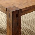 thumbnail image 4 of Furniture of America Rowlie Rustic Wood Dining Bench in Dark Oak, 4 of 4