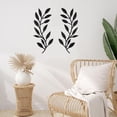 thumbnail image 5 of ZeenArt Metal Tree Leaf Wall Decor Vine Olive Branches Wall Sculpture, 2 Count, 5 of 7