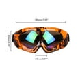thumbnail image 3 of Adult Children's Colorful Ski Goggles Single-layer Professional Ski Snowboard Goggles Outdoor Cycling Motorcycle Skate Goggles Type 2, 3 of 9