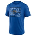 thumbnail image 2 of Men's Royal Kentucky Wildcats Double Stripe Tri-Blend T-Shirt, 2 of 3