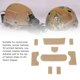 thumbnail image 4 of Pegatina de gancho para casco gancho para casco y adhesivo fuerte cómodo fácil de limpiar para cascos de entrenamiento ANGGREK Otros, 4 of 8