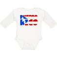 thumbnail image 3 of Inktastic Puerto Rico Flag in Text Boys or Girls Long Sleeve Baby Bodysuit, 3 of 5