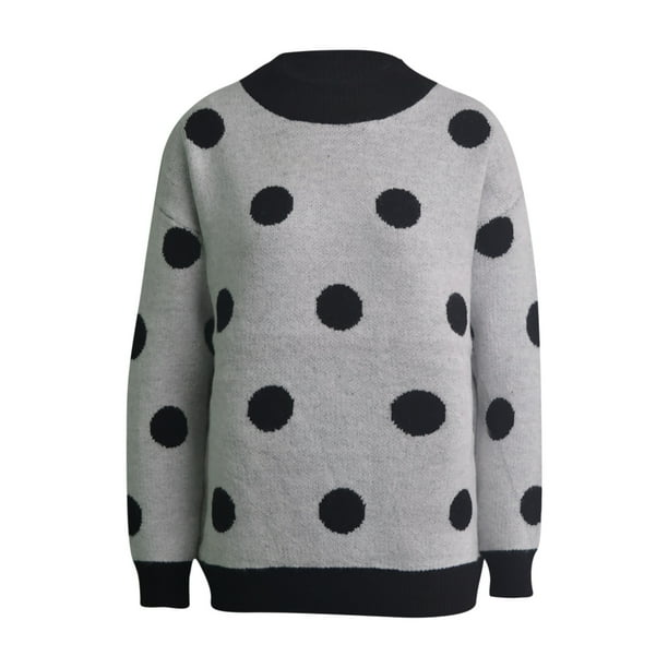 Polka dot jumper store