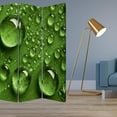 thumbnail image 2 of 1" x 48" x 72" Multi Color Wood Canvas Rain  Screen, 2 of 6