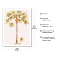 thumbnail image 2 of Papaya Tree (Carica papaya L.) - Vintage Botanical Illustration by Georg Dionysius Ehret c.1700s - Fine Art Matte Paper Print (Unframed) 24x32in, 2 of 4
