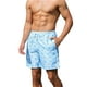 thumbnail image 4 of Txlixc Pantalones cortos de playa para hombres, pantalones de baño forrados de serigrafía de verano Txlixc moda, 4 of 5