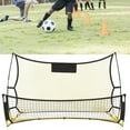 thumbnail image 4 of Soccer Rebound Net, Stable Metal Frame Easy To Install Detachable Double Sided Soccer Rebounder Glass Fiber  For Football Training, 4 of 8