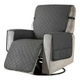 thumbnail image 1 of Housse de Fauteuil Inclinable Réversible avec Poches Latérales Protecteur Lavable avec Sangles Élastiques pour Enfants Chien, 1 of 1