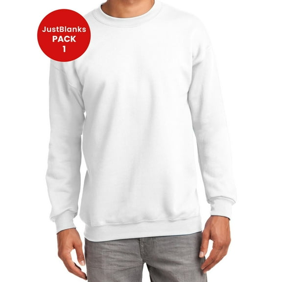 JustBlanks Tall Essential Fleece Crewneck Sweatshirt
