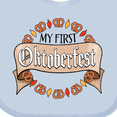 thumbnail image 4 of Inktastic My First Oktoberfest Boys or Girls Baby Bib, 4 of 4