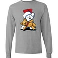 thumbnail image 3 of Inktastic Teddybear Santa Westie Long Sleeve T-Shirt, 3 of 5