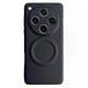 thumbnail image 2 of For Oppo Find X8 Pro 5G Case Compatible with MagSafe PU + TPU Phone Back Cover - Black, 2 of 5