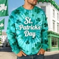 thumbnail image 2 of Chandail de la Saint-Patrick pour Hommes, Col Rond à Manches Longues avec Imprimé Graphique, chandail Décontracté Doux, Vêtement à Thème Irlandais pour Fêtes et Événements, 2 of 8