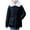 Black, variant on Herrnalise Jackets For Women Comfy Stylish Stitching Long Sleeve Sweater Casual Tops Shackets For Women 2024 fall Khaki,XL
