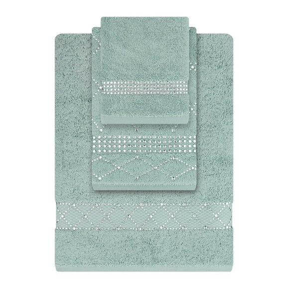 Atlas 3-Piece Towel Set - Aqua